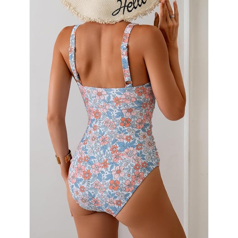 Eomenie womens Wome's Fashion One Piece Swimsuit One Piece Swimsuit - Image 3