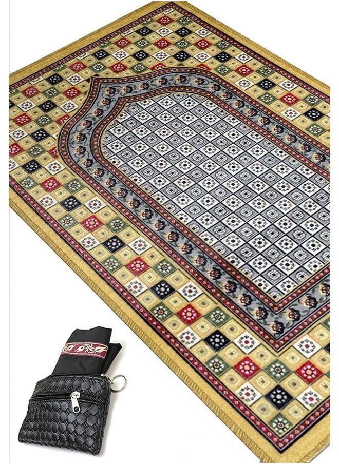 شركة موكيت ماك سجادة صلاة أرابيسك تغسل فى الغسالة مقاس 67*110  - Image 1