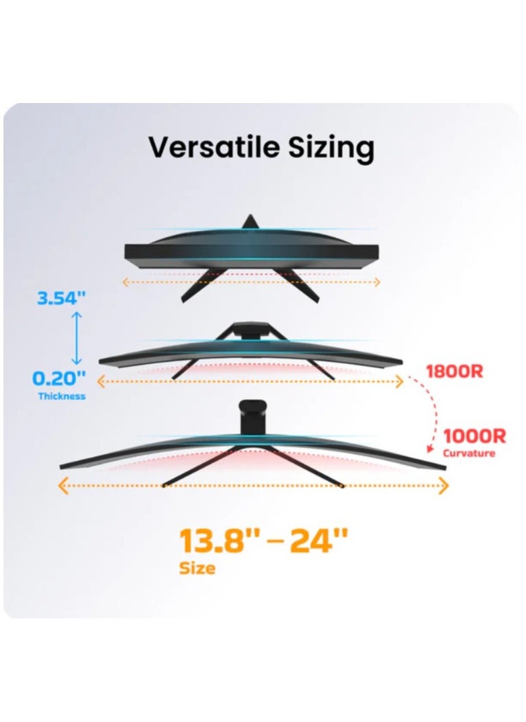 Yeelight Yeelight Pura Lite Monitor Light Bar Lite Black | USB Type-C | Anti-Glare  - Image 5