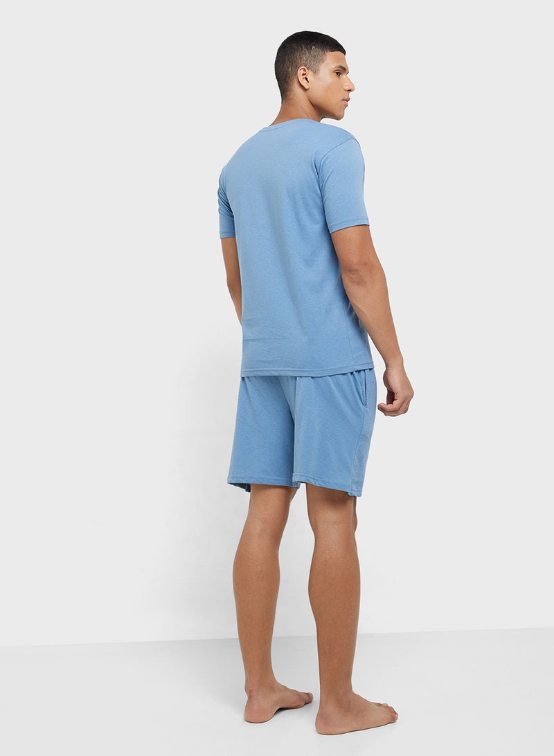Seventy Five Nightwear T-Shirt & Shorts Set - Image 2
