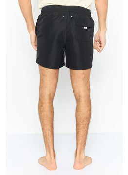 DKNY Men Brand Logo Board Shorts, Black  - Image 4