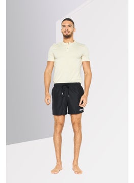 DKNY Men Brand Logo Board Shorts, Black  - Image 2