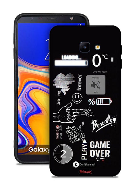 Samsung Galaxy J4 Plus Protective Case Cover Game Over Pew Pew