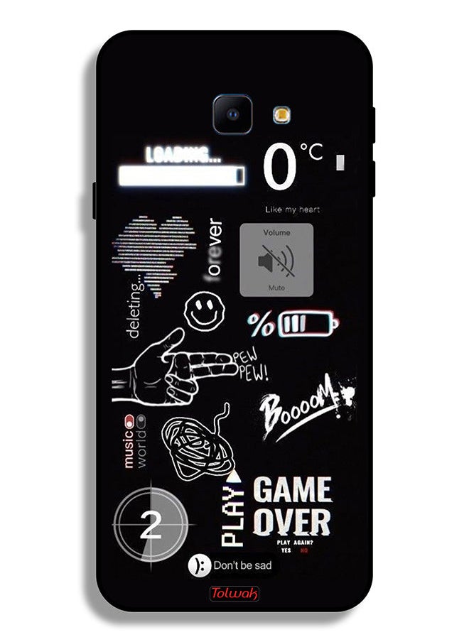 Samsung Galaxy J4 Plus Protective Case Cover Game Over Pew Pew