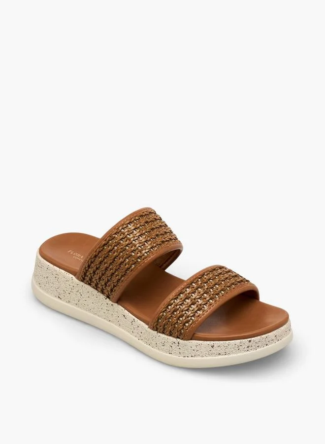 Flora Bella By Shoexpress TAN Flora Bella Women Slip-On Sandals for Women | Best Price UAE