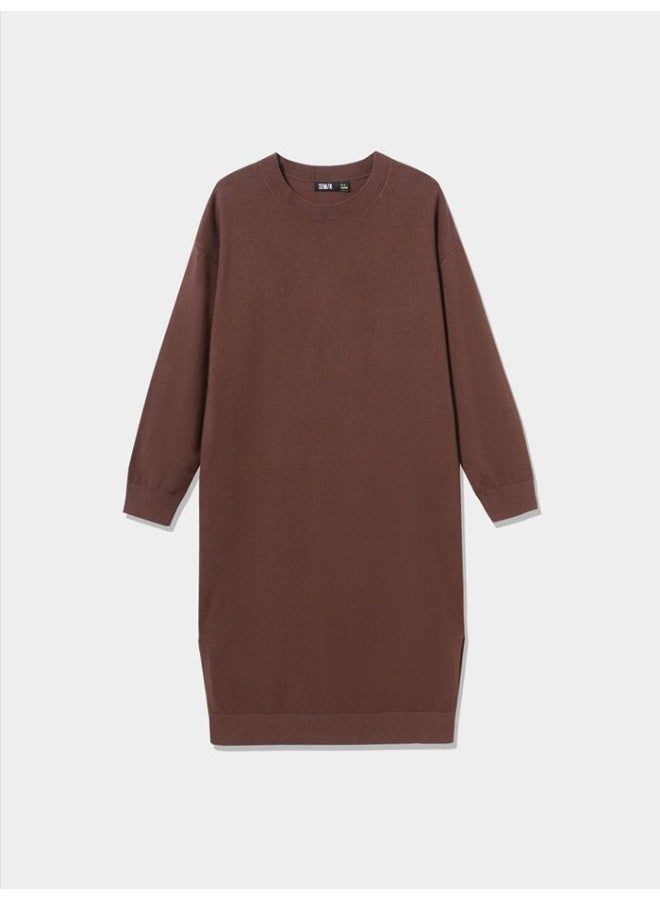 سيمير فستان محبوك سادة للنساء