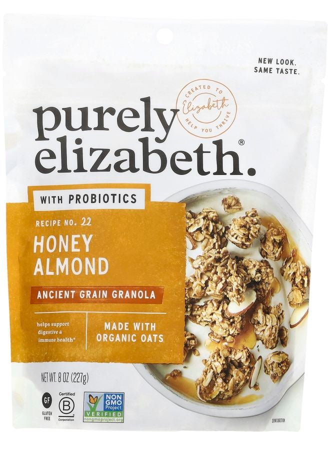 Ancient Grain Granola With Probiotics Honey Almond 8 oz (227 g)