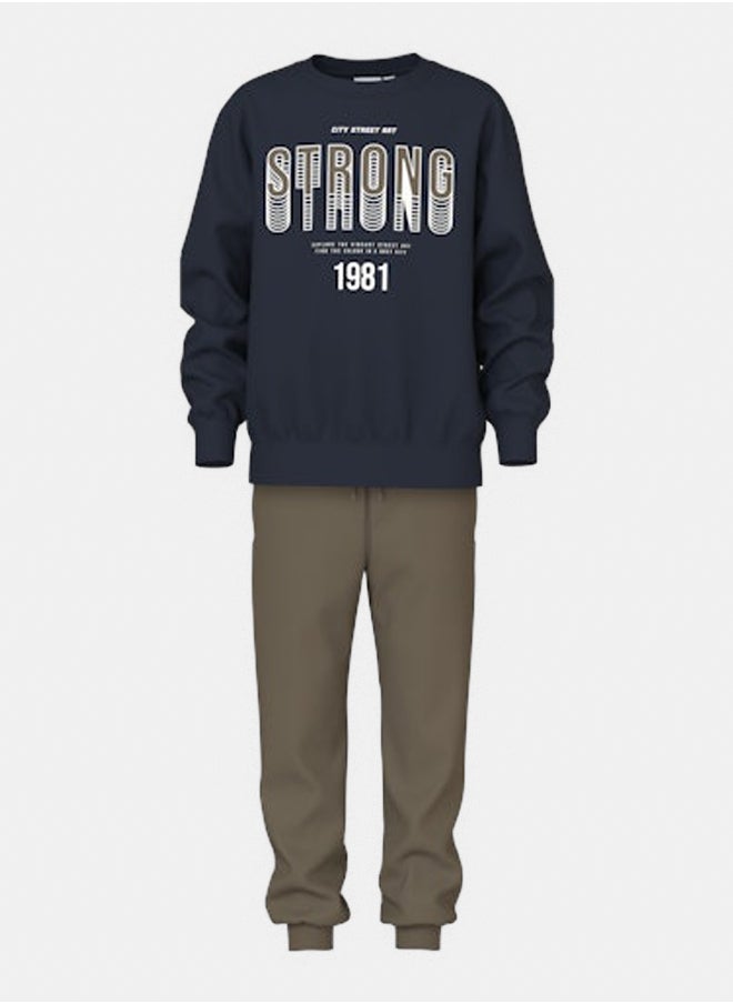NAME IT name it Boys Sweat Set  - Image 1
