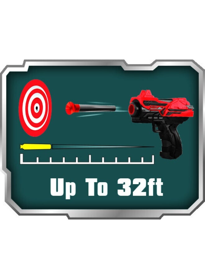 Power Joy Shooterz X Blaster 1 with 6 Foam Bullets | Action Games | Interactive Game | Toy Blaster | Toy Gun Can shoot over 32 feet! | Gift for Kids and Adults - Image 2
