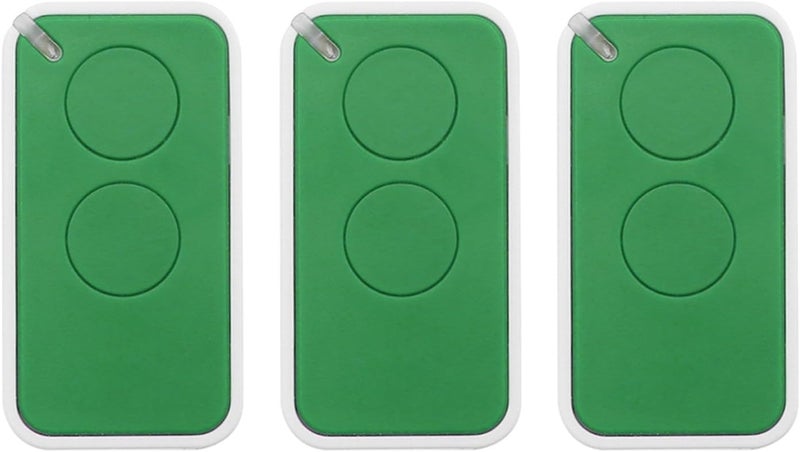 Garage Door Remote, 1-10pcs 433Mhz 433.92Mhz Rolling Code Garage Door Remote Control(Green-3pcs) - Image 1