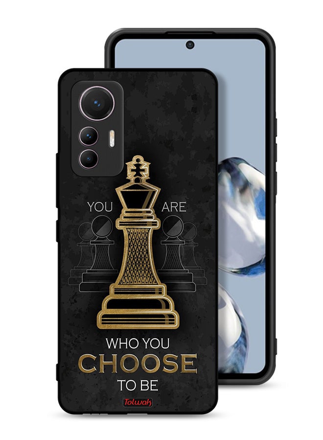 Tolwak Xiaomi 12 Lite Protective Case Cover You Are Who You Choose To Be - Image 1