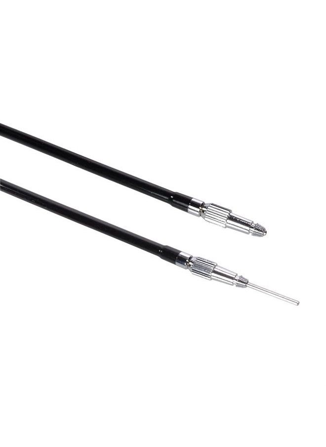 Foto&Tech - 70cm Mechanical Shutter Release Cable with Bulb-Lock Compatible with Nikon Df/ F80/ F4/ FM2/ F3/ FE/ FM3a, Fujifilm X-E3/X-Pro2/X10/X100/X-PRO1/X-E1/DF-1, Leica M6/M8/AE-1,Minolta SRT-200 - Image 1