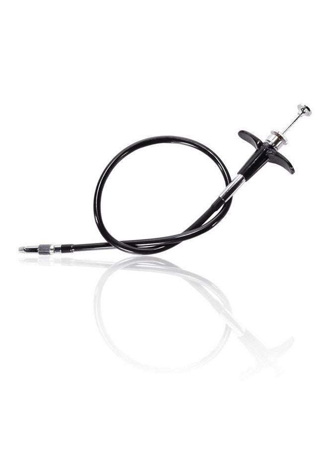 Foto&Tech - 70cm Mechanical Shutter Release Cable with Bulb-Lock Compatible with Nikon Df/ F80/ F4/ FM2/ F3/ FE/ FM3a, Fujifilm X-E3/X-Pro2/X10/X100/X-PRO1/X-E1/DF-1, Leica M6/M8/AE-1,Minolta SRT-200 - Image 1