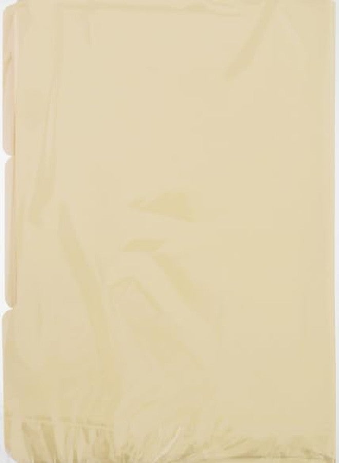 Top Flight E-Z File Folders, 9.5 x 12 Inches, 9.5 Point, Manila, Third Cut, Set of 12 Folders (4611414) - Image 3