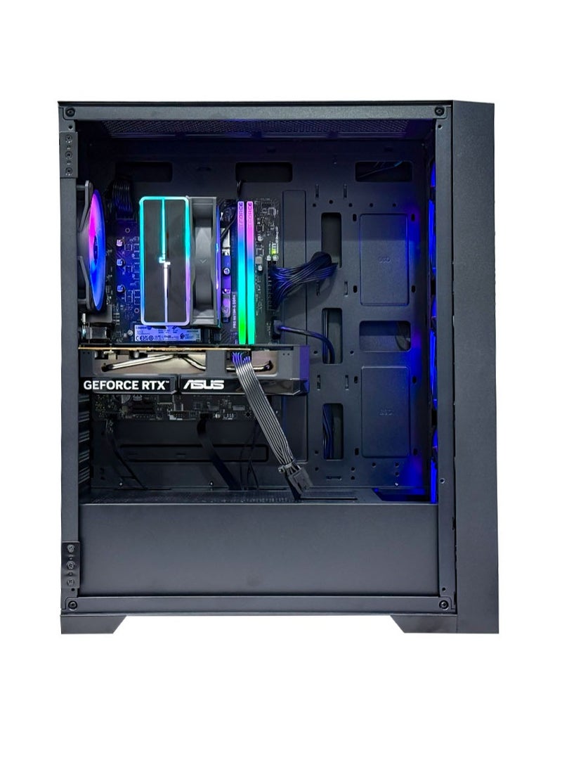 Game Sekret Viper Gaming PC - Intel Core i5-12400F | AMD Radeon RX 580 8GB GPU | 16GB DDR4 RAM-1TB NVMe SSD | Air Cooler-H610 MB-500W 80+ PSU | WiFi-Bluetooth-Windows 11 Pro | Game Sekret Desktop Computer | 1 Year Warranty Black - Image 2