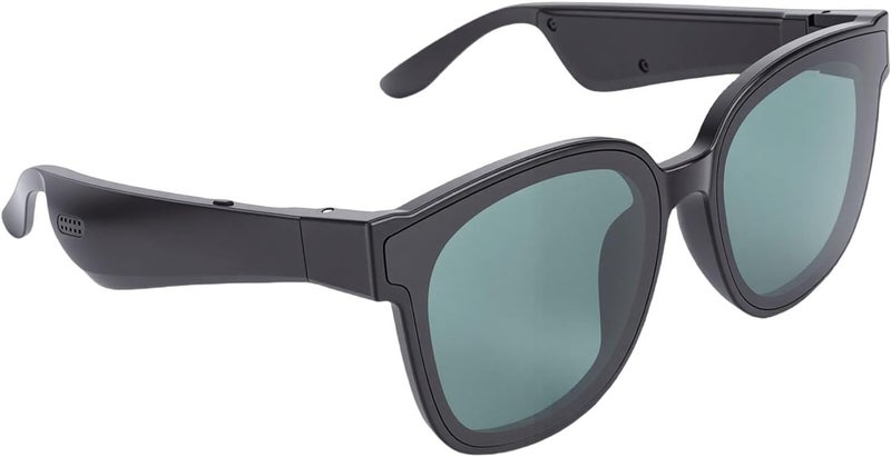 Sorandy Translation Sunglasses, Smart AI Glasses, Glasses with Real Time 164 Languages Translation, Speakers & Mics, Touch Voice Control, Blackish Green (Blackish Green) - Image 4