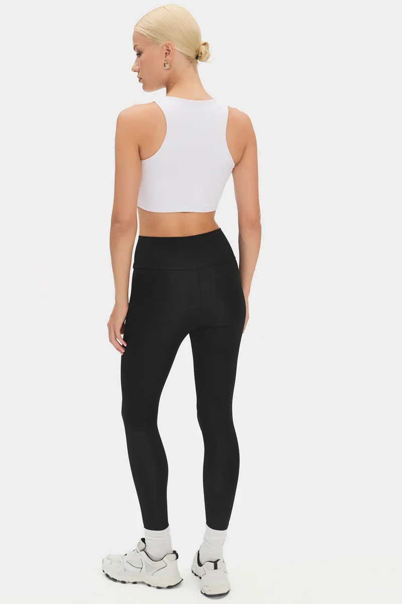 JUNE Women's Cross Waist Detailed Slimming Sports Leggings