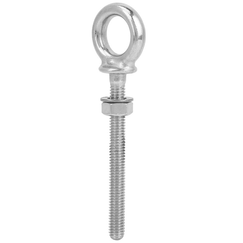 316 Stainless Steel Heavy Lifting Long Eye Bolt Screw Loop Hole for Cable Rope (ZWS6705-6) - Image 4