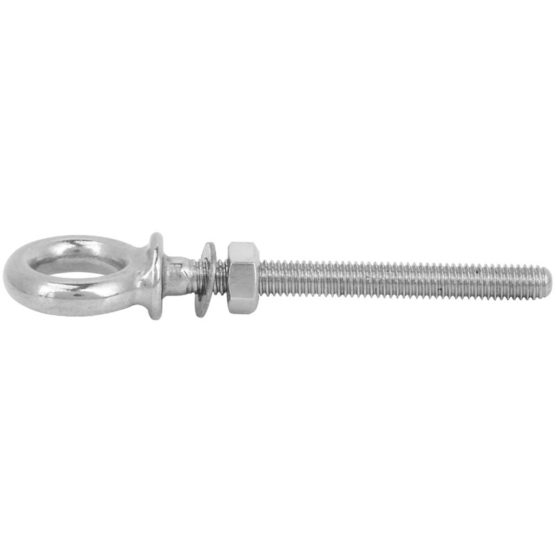 316 Stainless Steel Heavy Lifting Long Eye Bolt Screw Loop Hole for Cable Rope (ZWS6705-6) - Image 3