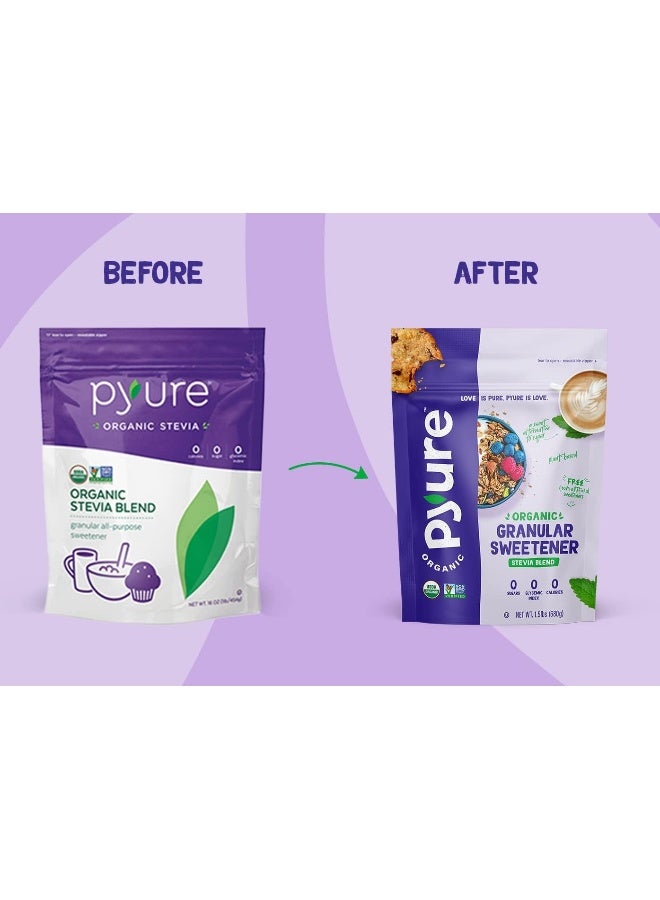 Pyure Organic Granular Sweetener, Stevia Blend - Image 3