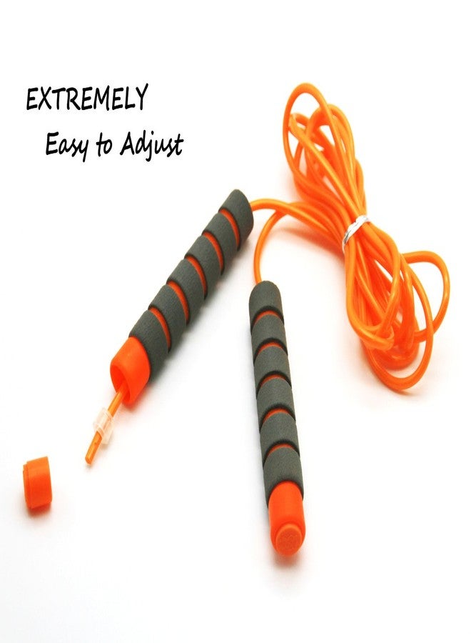 Homello Adjustable Jump Ropes for Kids & Teens - Colorful Skipping Ropes with Soft Foam Handles - Ideal for Outdoor & Indoor Play, Fun Games Activity, Fitness, Exercise, and Party Favors - Image 5