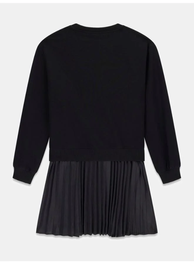 GUESS Kids Pleated Midi Dress