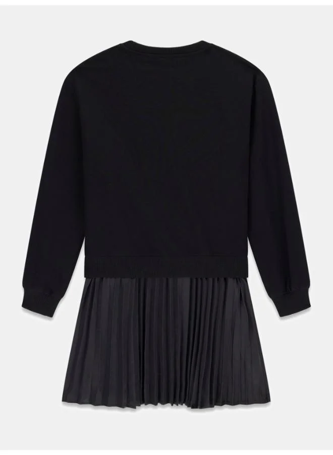 GUESS Kids Pleated Midi Dress