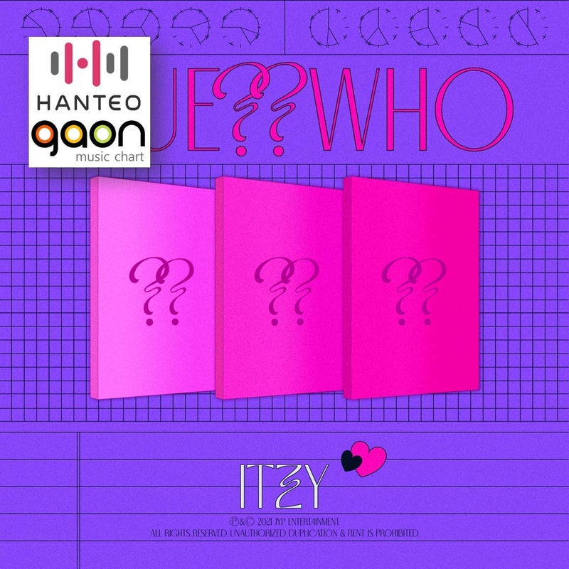 Itzy  Guess Who DayNight ver Pre Order CDPhotobookFolded PosterOthers with Tracking Extra Decorative Stickers Photocards