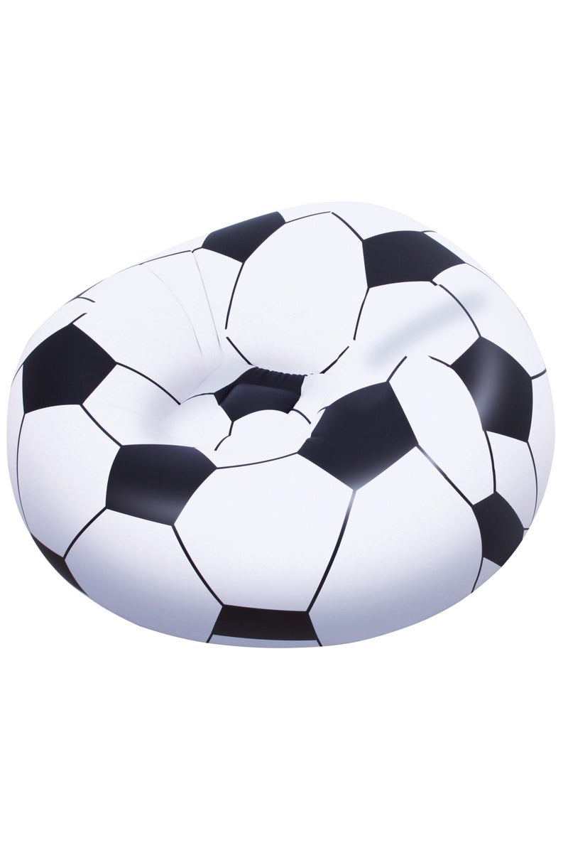 Bestway Bestway Soccerball Beanless Air Chair 114x112x66cm | Kids chair | Kiddie Lounge | Inflatable Chair for Indoor & Outdoor  - Image 1