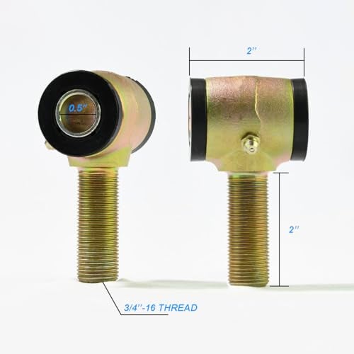 MIMIRACLE 3/4" .750" Threaded Bushing Kit for 4-Link Suspension, Adjustable Chromoly Polyurethane Bushing, Includes Right and Left Hand Thread Bushings -2Set - Image 3
