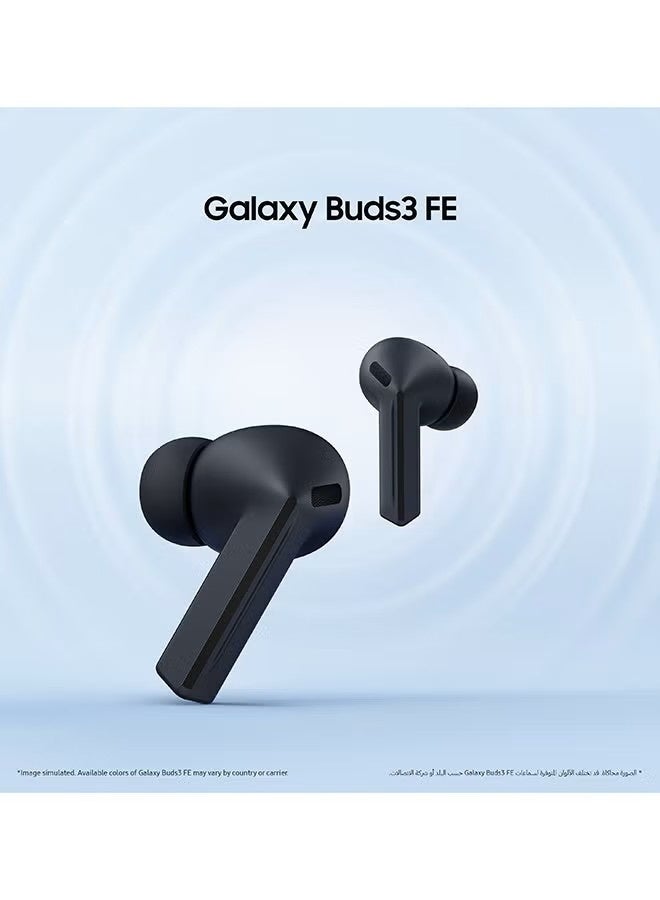 Samsung Galaxy Buds3 FE, Active Noise Cancellation - Black - Image 2
