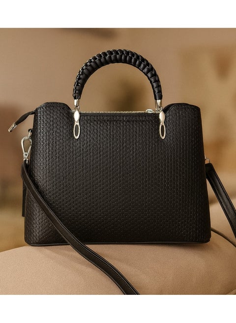 Women’s Elegant Leather Handbag – Stylish & Functional Shoulder Bag for Work and Everyday Use