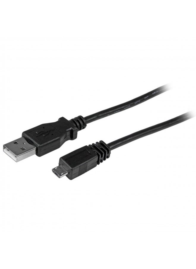 StarTech.com 10 ft. (3 m) USB to Micro USB Cable - USB 2.0 A to Micro B - Black - Micro USB Cable (UUSBHAUB10) - pzsku/ZC283E04D0227F2A84648Z/45/_/1732280720/45c512d3-3267-46ea-9705-e8d94f53e617