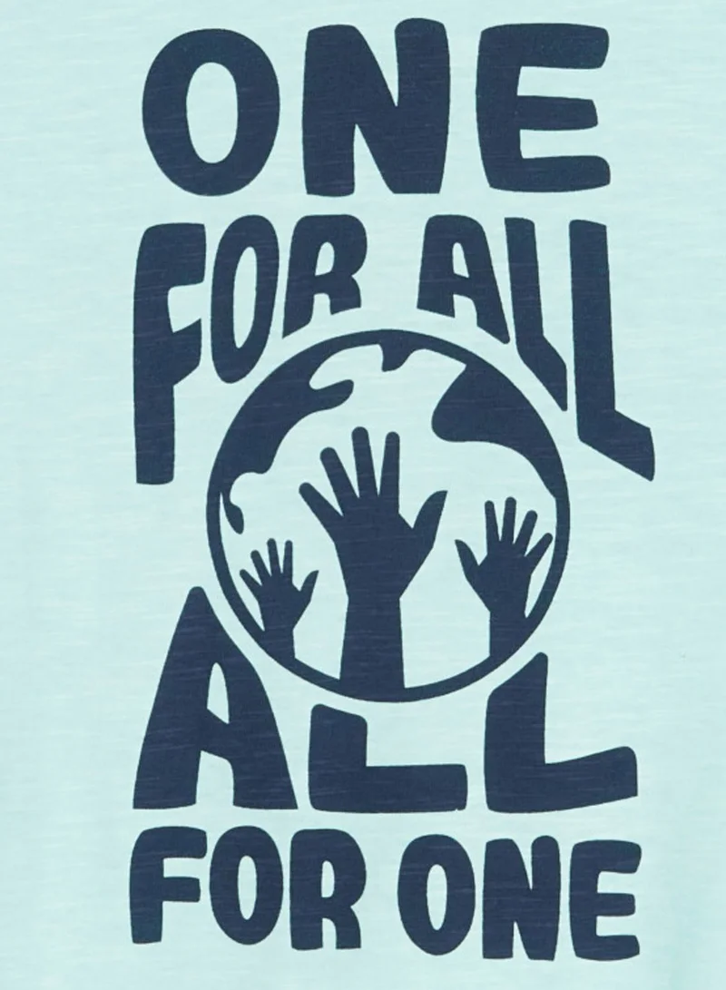 Okaidi Obaibi Kids Slogan T-Shirt