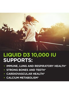 Davinci Labs Liquid Vitamin D3 10,000 IU - Dietary Supplement to Support Bone Health, Blood Pressure, Calcium Balance and Immune System* - with Vitamin D3 10,000 IU - Gluten-Free - Vegetarian - 30 ml  - Image 4
