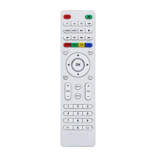 LipiWorld® LCD LED TV Universal Remote Control Compatible for Worldtech Tv Remote (White) - Image 1