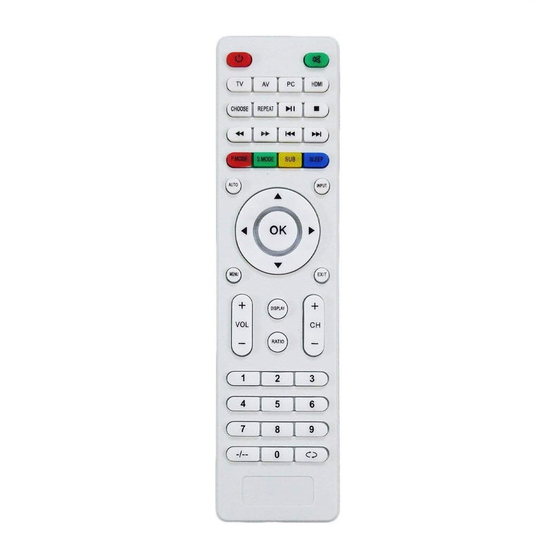 LipiWorld® LCD LED TV Universal Remote Control Compatible for Worldtech Tv Remote (White) - Image 5