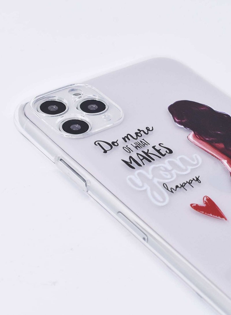 Girl Back View Pattern iPhone Case  - Image 5