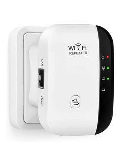 WiFi Range Extender Universal Wireless Signal Booster Dual Band Router 2.4GHz Built-in Wall Receiver Repeater Home Broadband Ethernet Hotspot Coverage with AP Mode