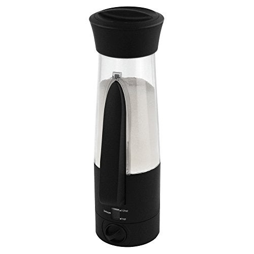 KitchenArt Fox Run KitchenArt Automeasure Adjustable Sugar Dispenser/Shaker, Black - Image 1