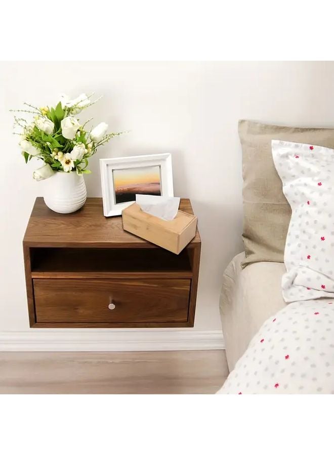 Modern Minimalist Wooden Tissue Box Holder With Flip Cover For Bathroom Bedroom Kitchen - Image 3