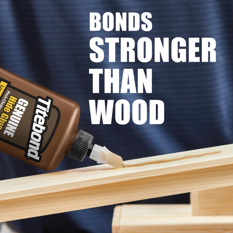 Titebond Genuine Hide Glue 16 Oz. â€“ Ready-to-Use Adhesive for Fine Furniture, Antique Restoration, Musical Instruments, Slow Set, Creep-Resistant, Creates Crackling Effect on Wood â€“ 5014 - Image 2