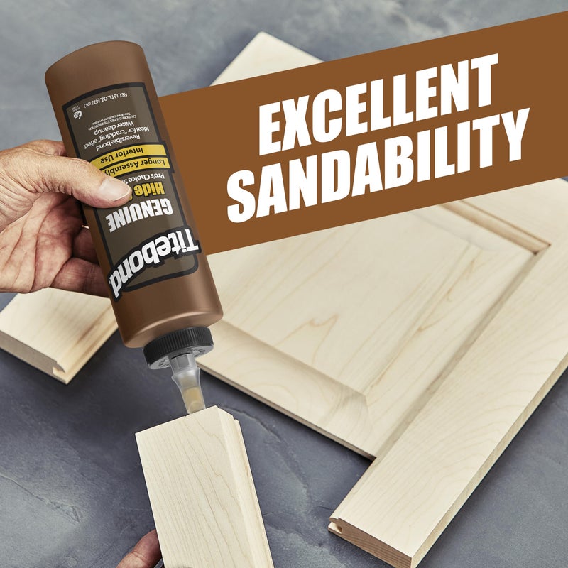 Titebond Genuine Hide Glue 16 Oz. â€“ Ready-to-Use Adhesive for Fine Furniture, Antique Restoration, Musical Instruments, Slow Set, Creep-Resistant, Creates Crackling Effect on Wood â€“ 5014 - Image 3
