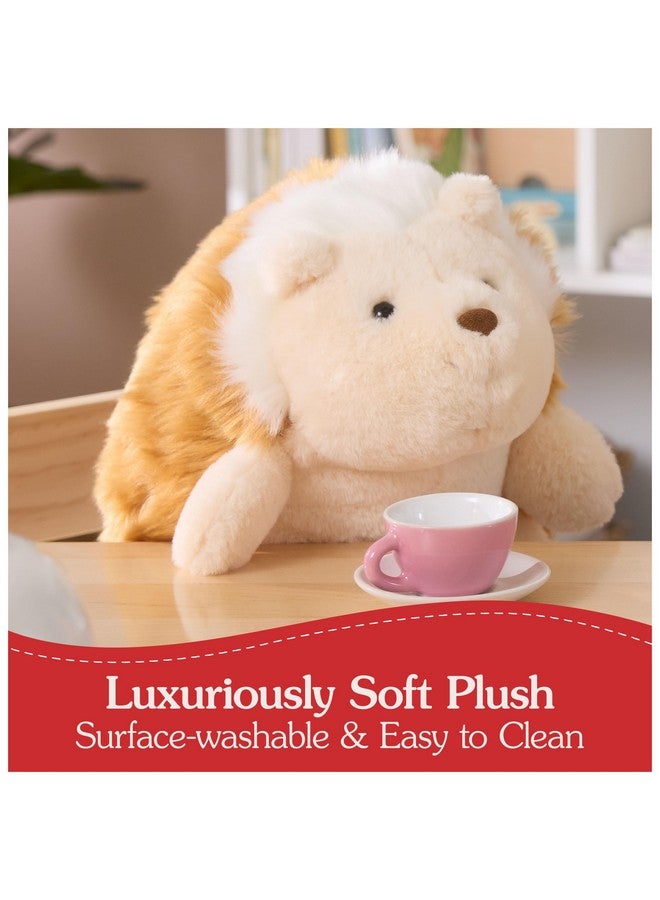 GUND Tea Hedgehog Plush, Premium Stuffed Animal for Ages 1 and Up, Tan/Brown, 10” - Image 2