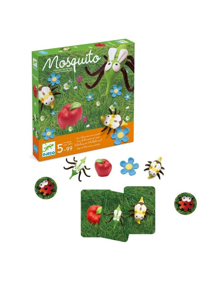 DJECO Mosquito Action Board Game Green - Image 1