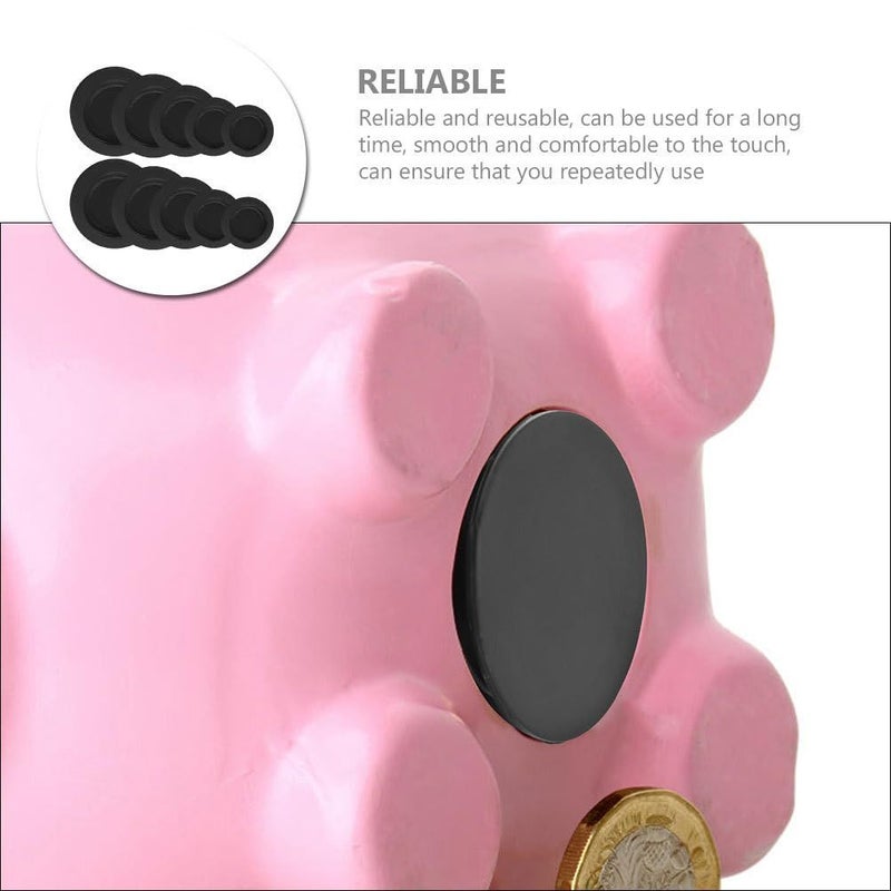 Round Rubber Piggy Bank Plug Replacement 1.49 Inch Durable Reusable Coin Jar Stopper Cap - Image 5