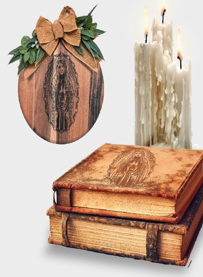 Lionx Virgin Mary Blessed Mother Stencil Template, Reusable Plastic Sheet, 8.5 x 11 Inch for Painting Walls, Wood, Glass, Scrapbooking, Arts and Crafts, DIY - Image 5