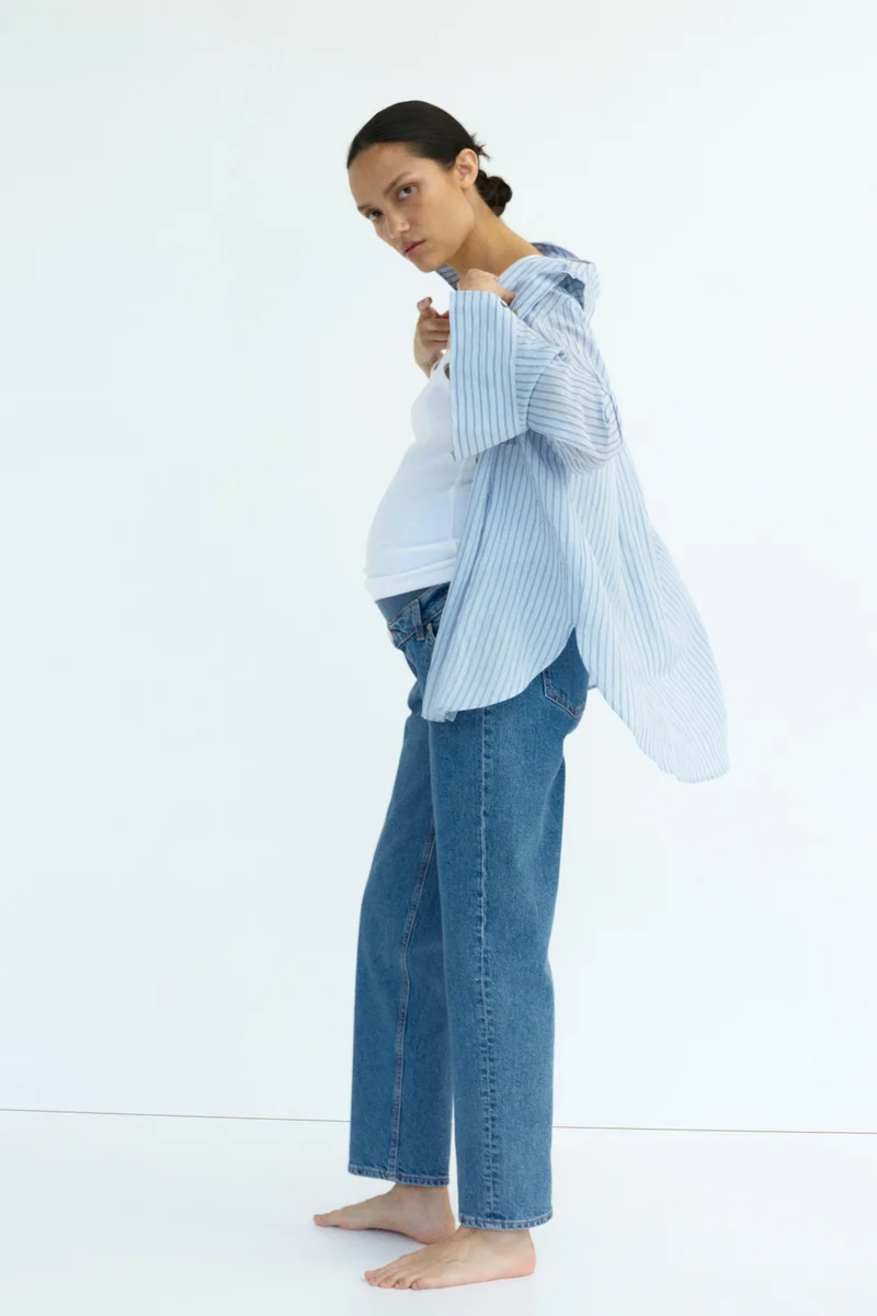 H&M  MAMA Tapered jeans for Women | Best Price UAE