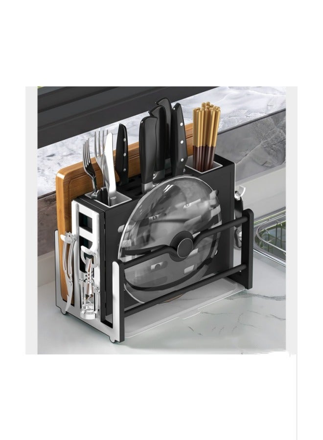 ميكسد قطع المجلس الرف ، قطع المجلس التشطيب عموم غطاء الرف ، رف سكين مع أدوات المائدة ، مطبخ مجلس الوزراء أعلى الجدول التشطيب - Image 2