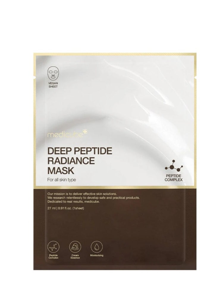Medicube Deep Peptide Radiance Mask 27ml 